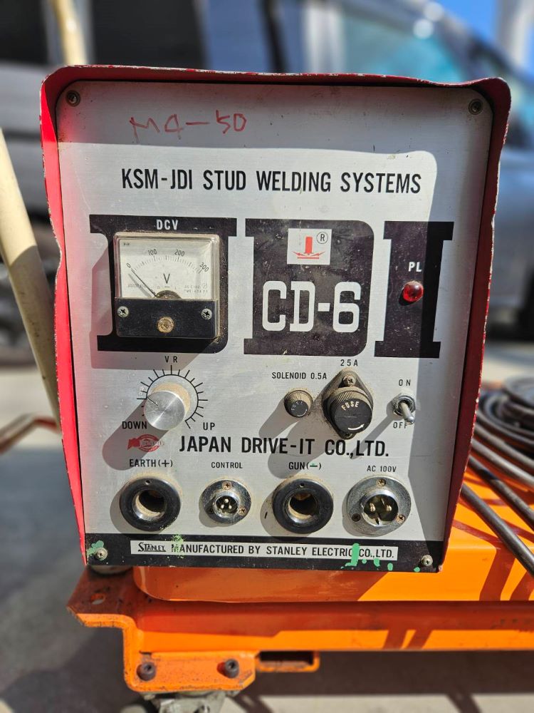 スタッド溶接機　日本ドライブイット　CD-6　中古機